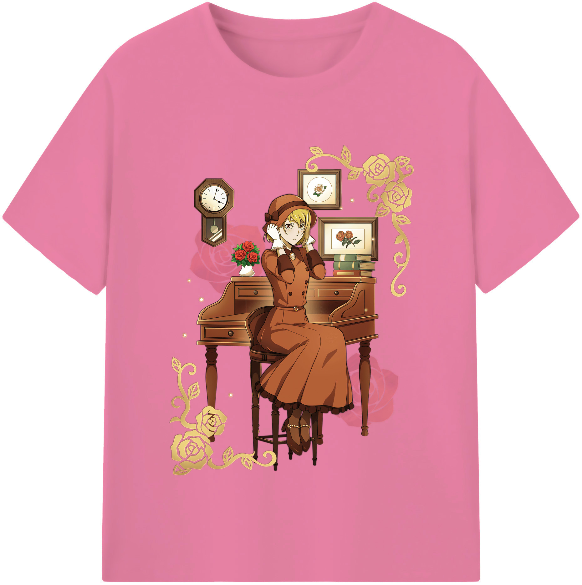 （画像用） 文豪ストレイドッグス Bungo Stray Dogs 綿100％半袖Tシャツ（フロントプリント）